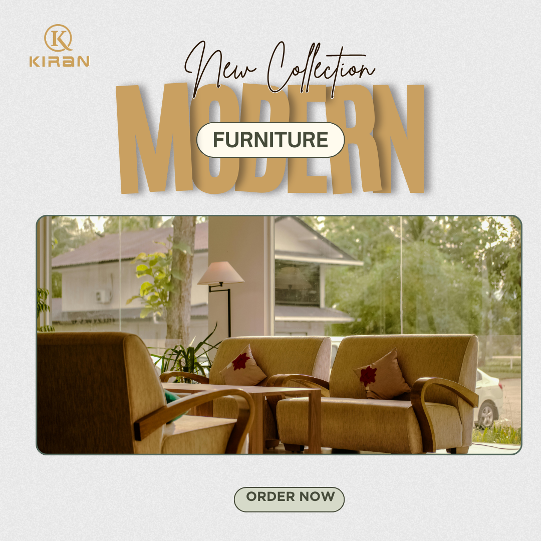 green and gray modern furniture instagram post